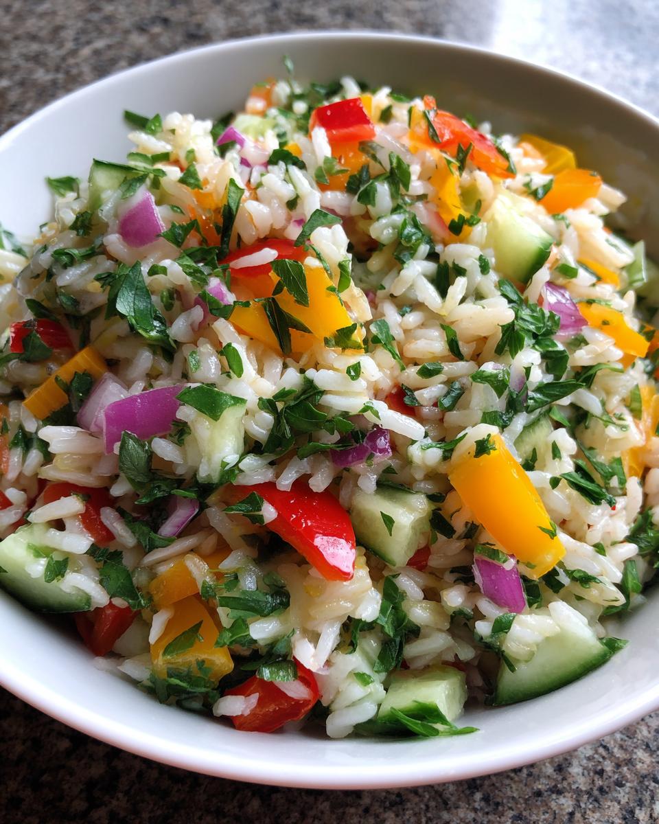 Crunchy Rice Salad - detail 4