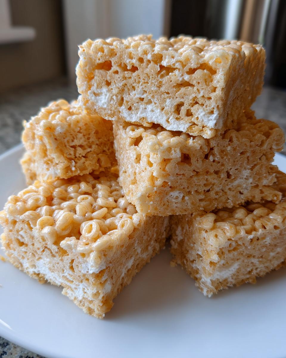 Easy Marshmallow Rice Krispie Treats - detail 1