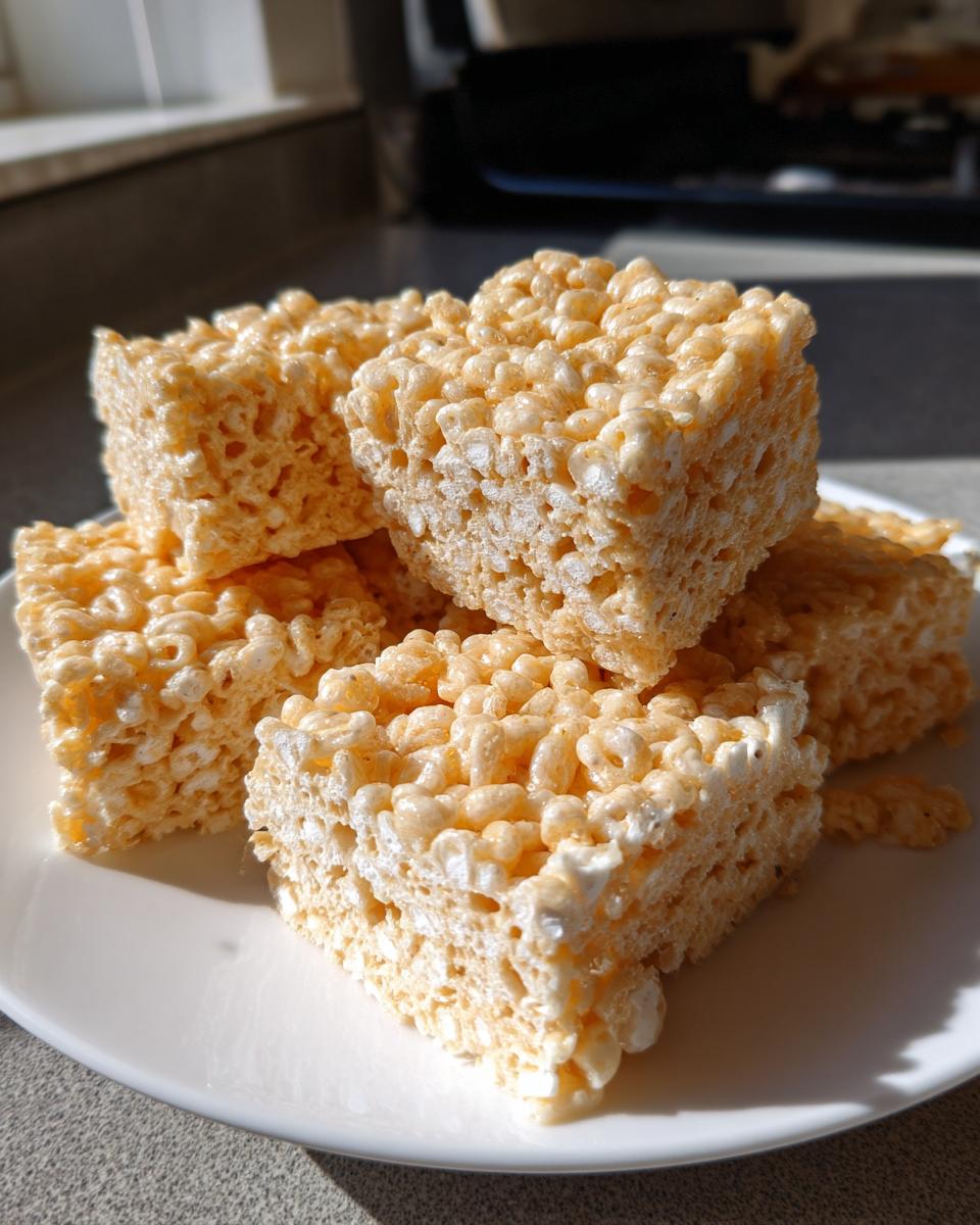 Easy Marshmallow Rice Krispie Treats - detail 2