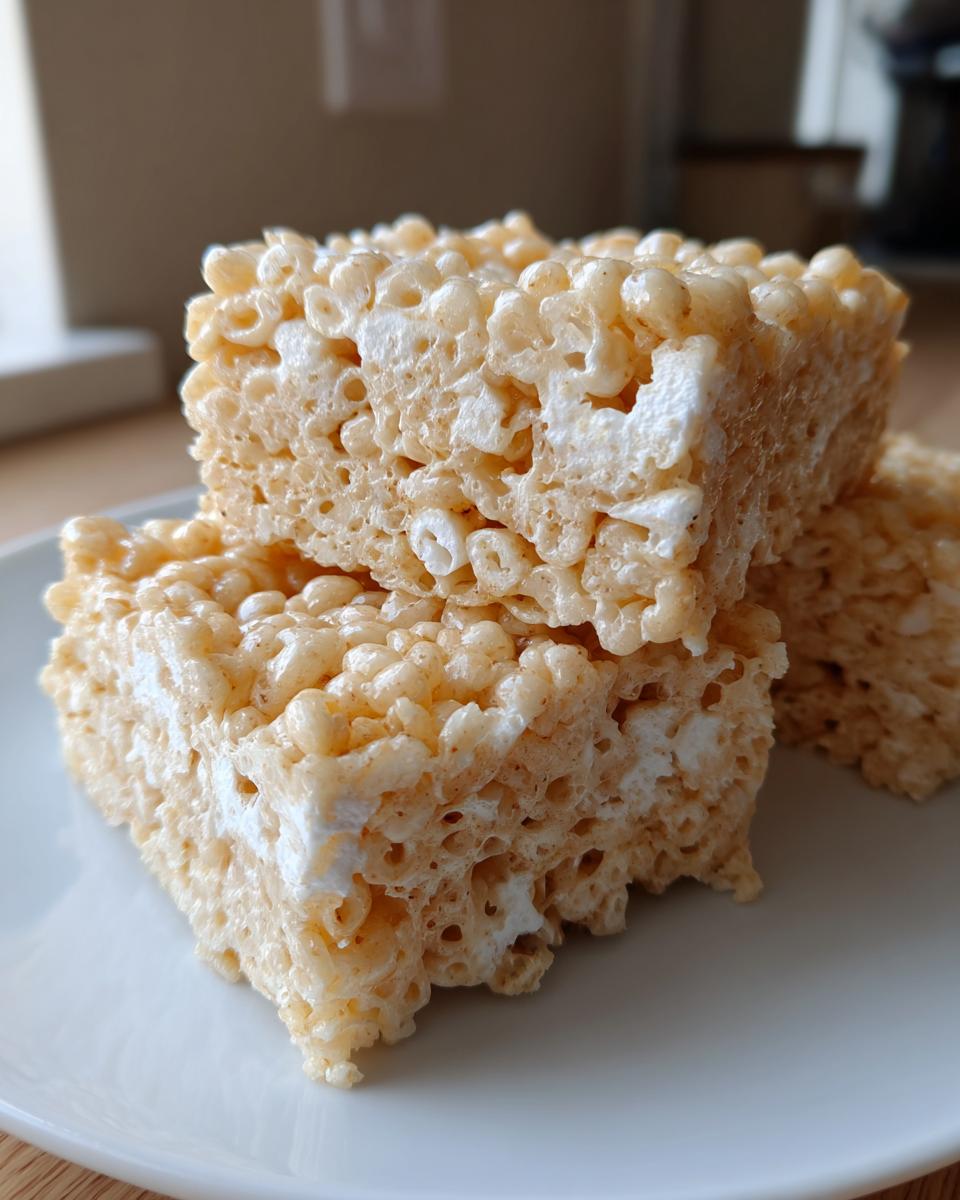 Easy Marshmallow Rice Krispie Treats - detail 3