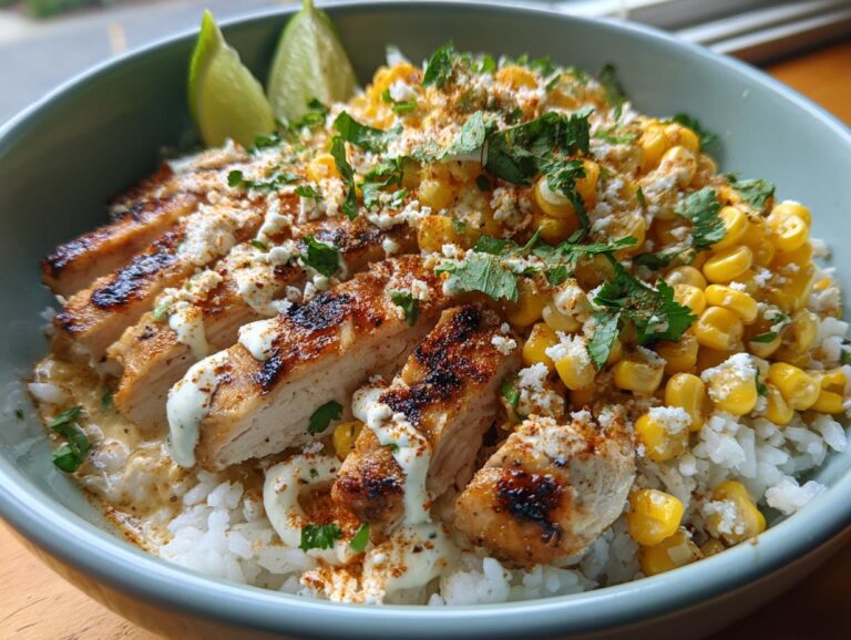 Easy Street Corn Chicken Rice Bowl