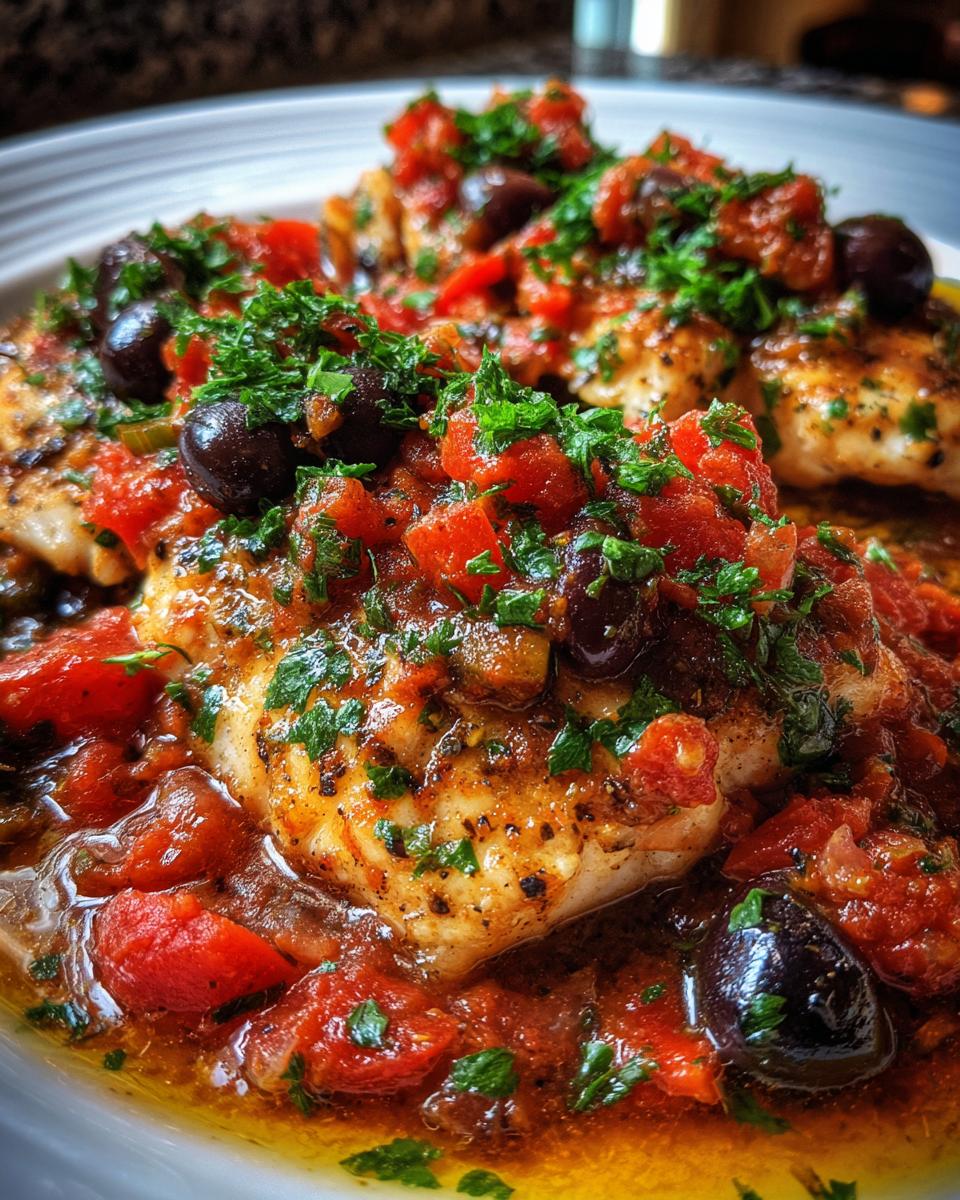 Fish Puttanesca - detail 1