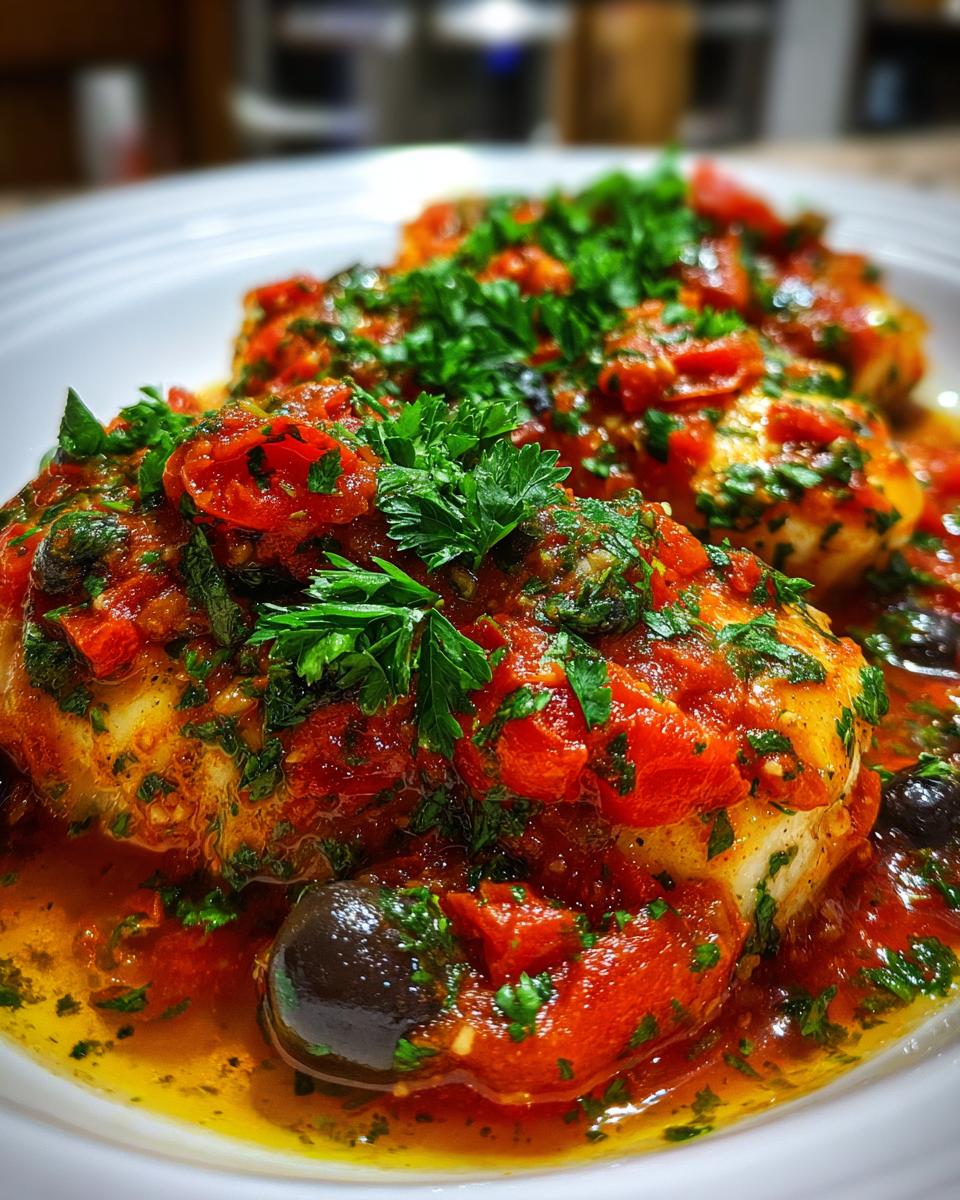 Fish Puttanesca - detail 4