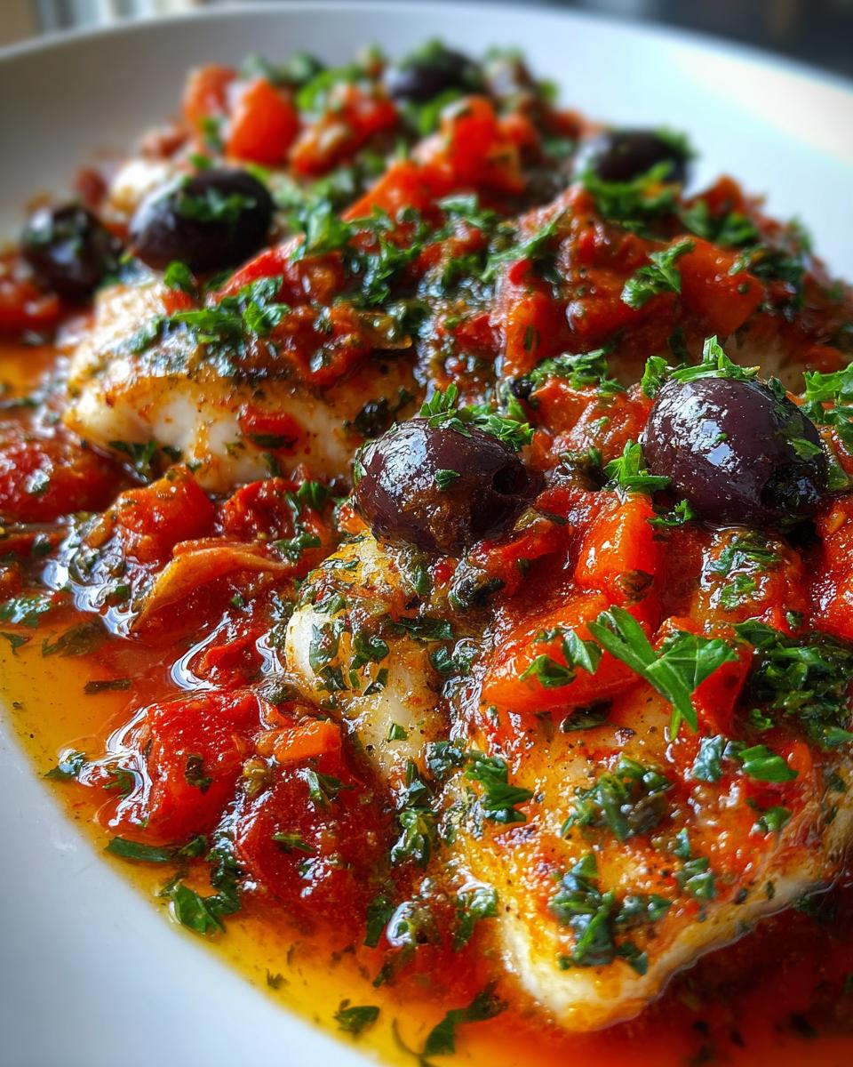 Fish Puttanesca - detail 5