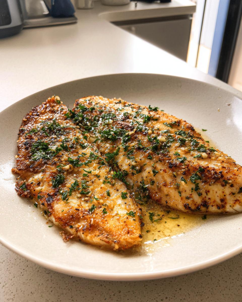 Garlic Butter Oven Baked Tilapia - detail 2