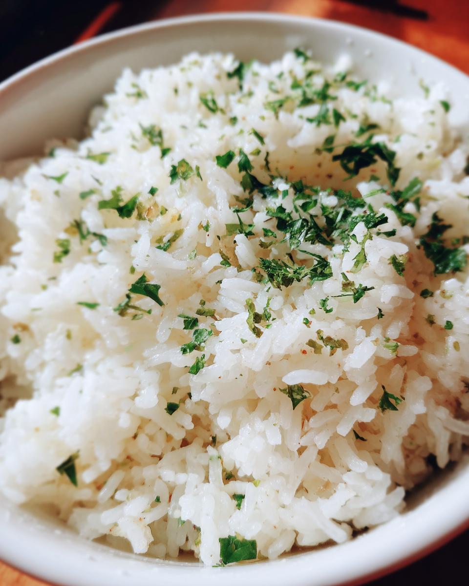 Garlic Butter Rice Recipe - detail 1