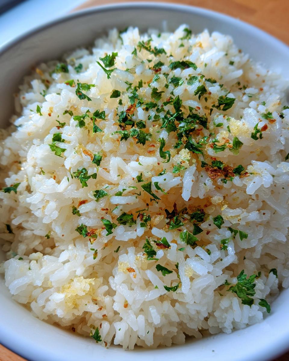 Garlic Butter Rice Recipe - detail 2