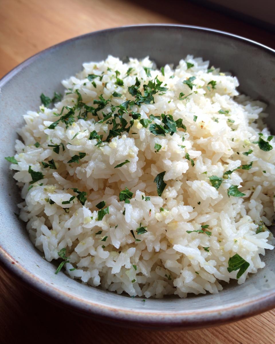 Garlic Butter Rice Recipe - detail 4