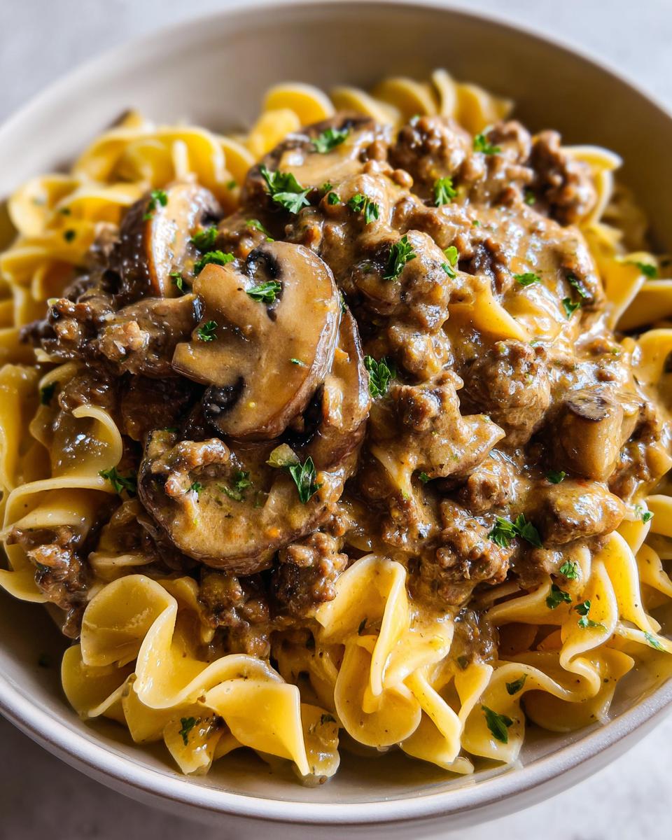 Ground Beef Stroganoff - detail 3