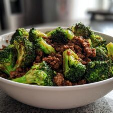25-Minute Ground Beef and Broccoli – A Mouthwatering Weeknight Lifesaver