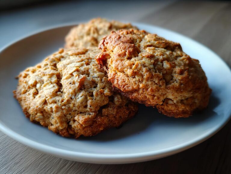 Healthy Oatmeal Breakfast Cookies for Babies
