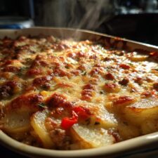 Irresistible Hobo Casserole Recipe with 1 Pound Ground Beef