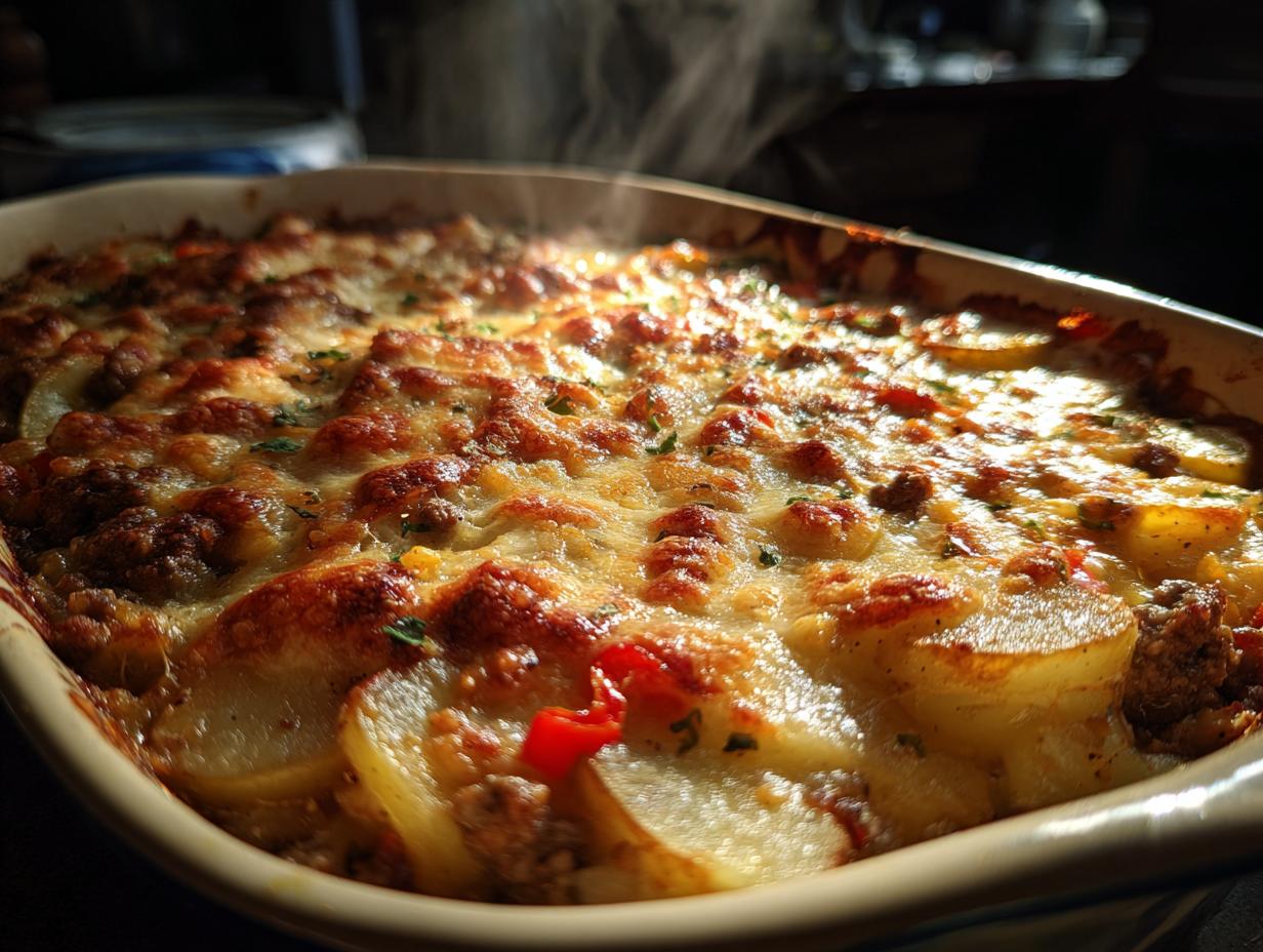 Hobo Casserole (Ground Beef Recipe)