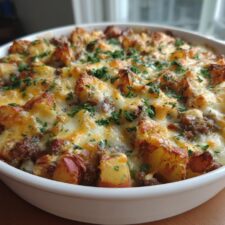 Heartwarming Hobo Casserole with Ground Beef & Potatoes - 5-Star Comfort