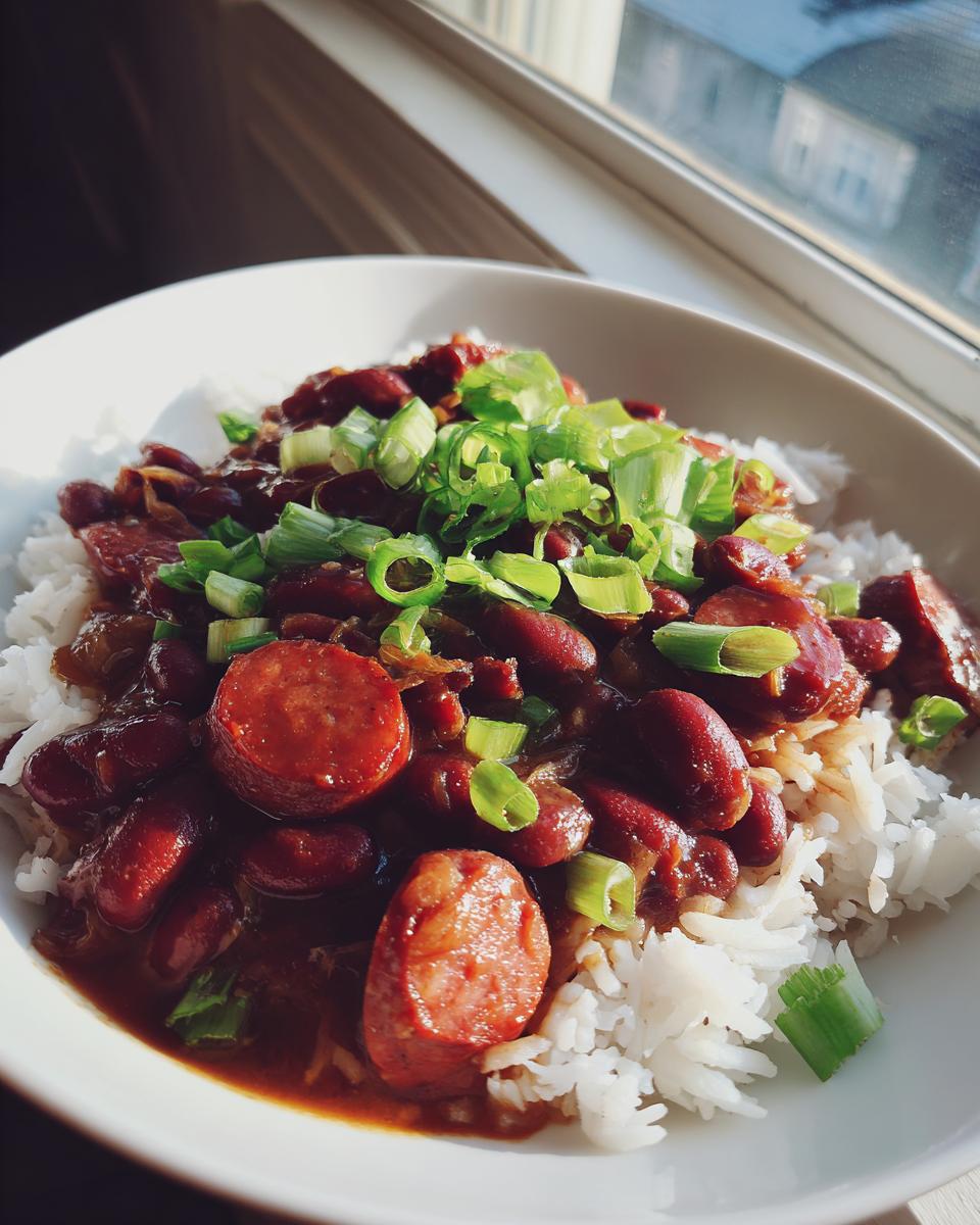 Louisiana Red Beans and Rice - detail 1