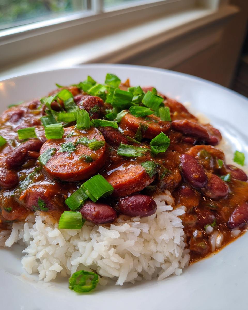 Louisiana Red Beans and Rice - detail 2