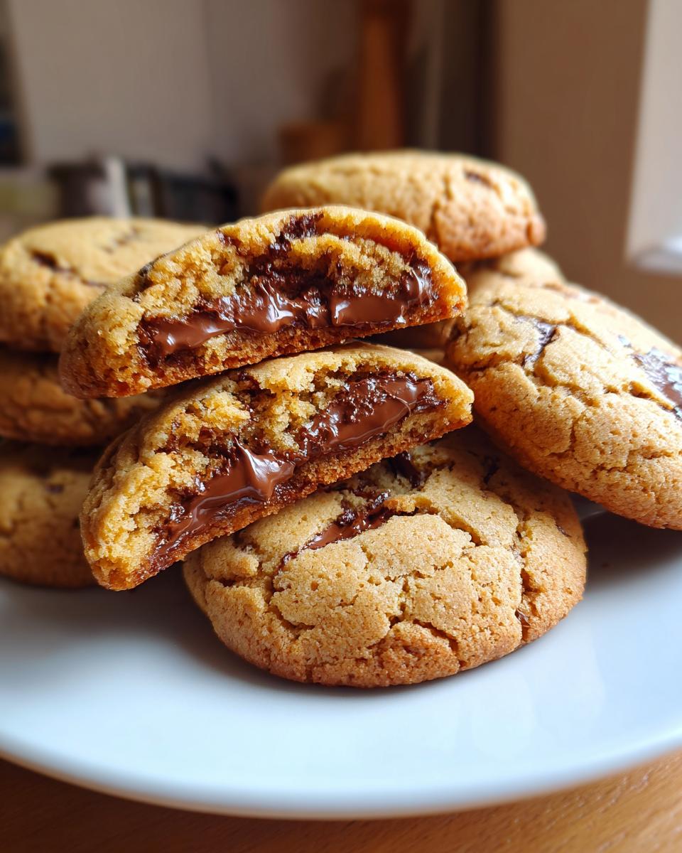 Nutella Stuffed Cookies - detail 1