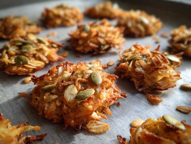 Pumpkin seed and coconut clusters