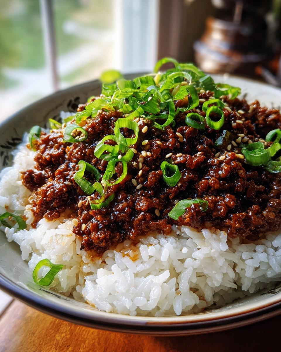 Quick Korean Beef and Rice - detail 1
