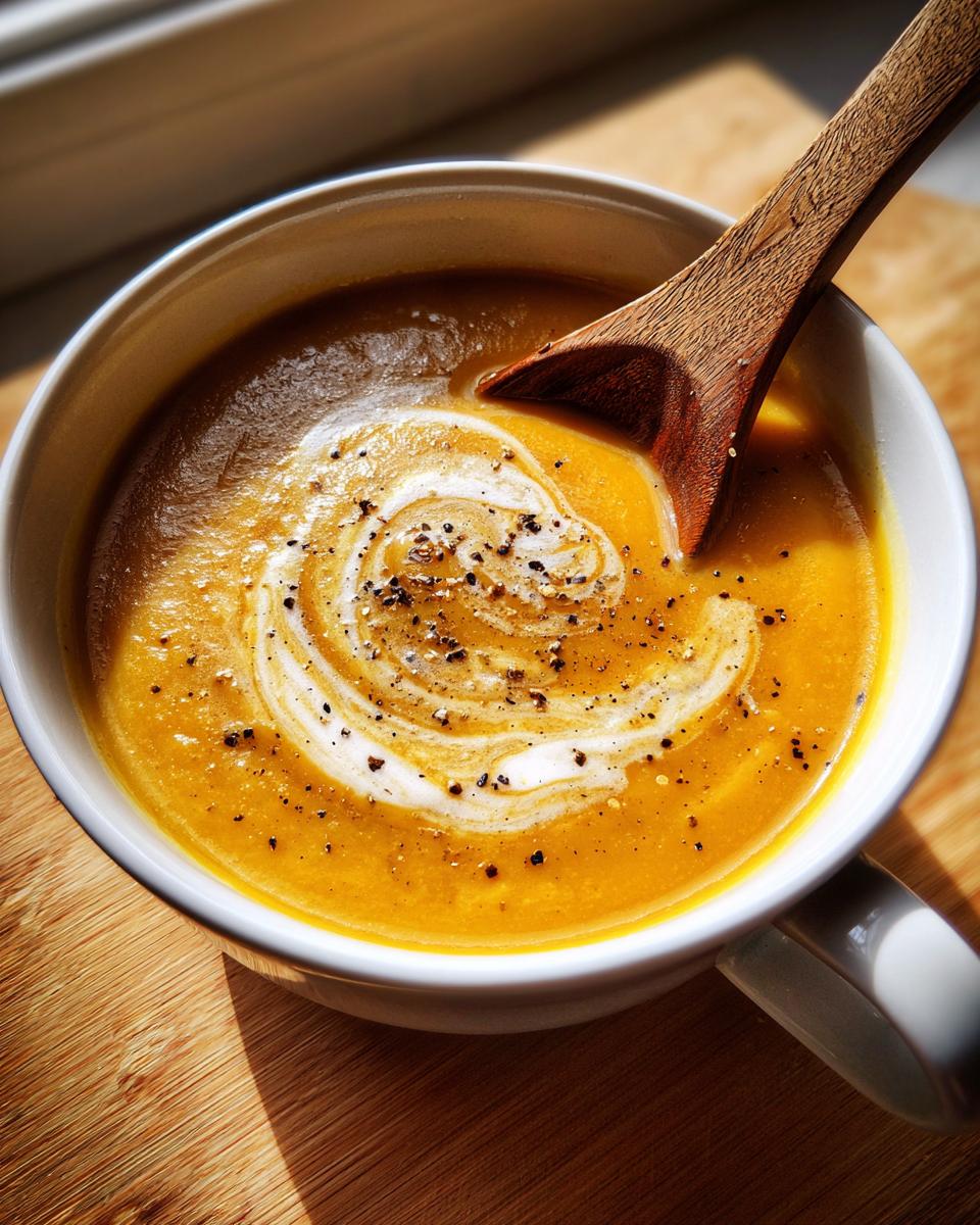 Roasted Butternut Squash Soup - detail 2