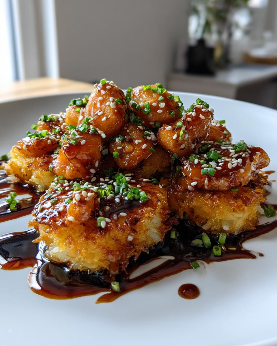 Salmon Crispy Rice - detail 1