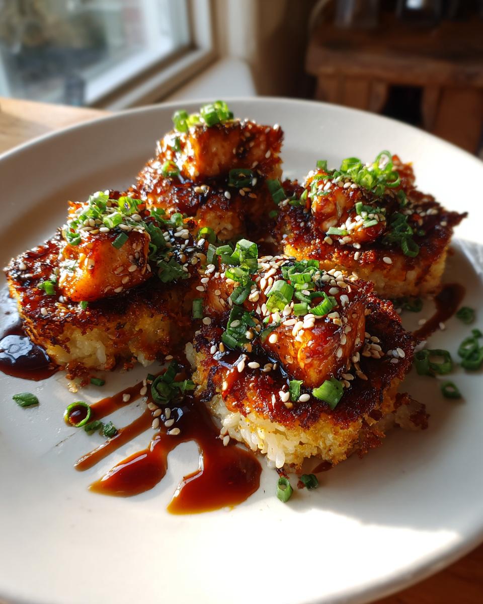 Salmon Crispy Rice - detail 3