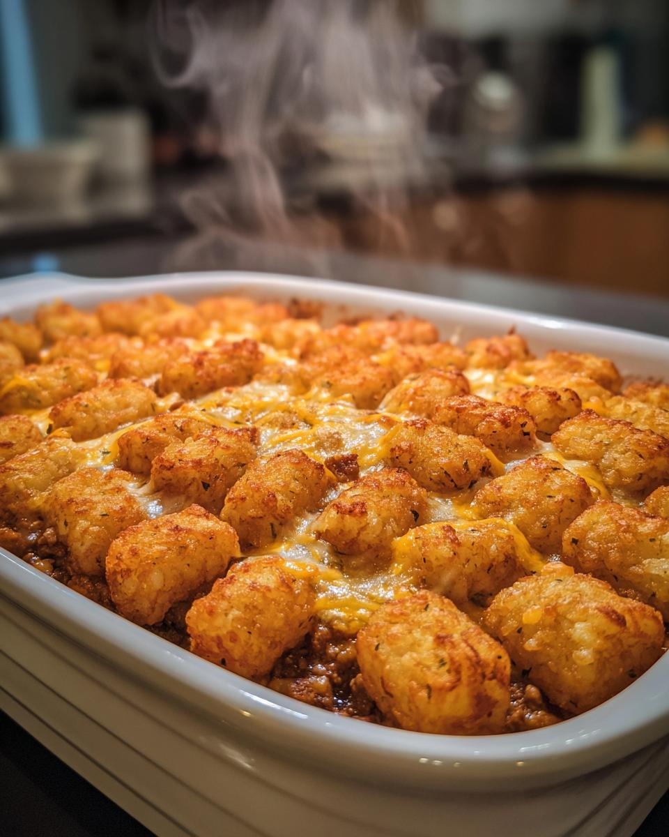 Simple and Delicious Tater Tot Casserole Recipe - detail 3