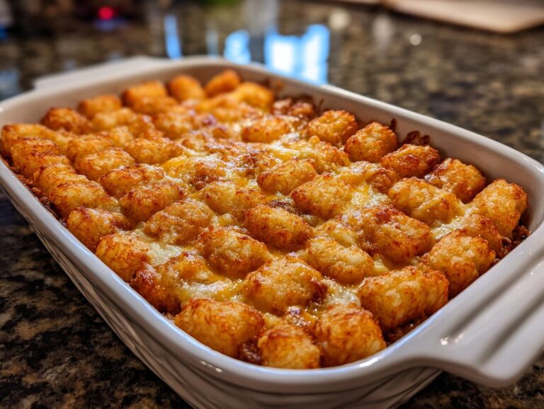 Simple and Delicious Tater Tot Casserole Recipe