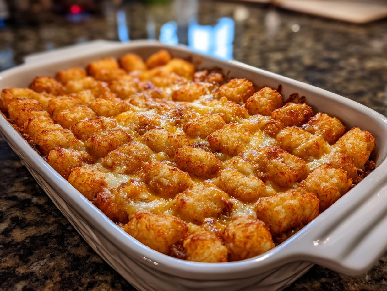Simple and Delicious Tater Tot Casserole Recipe