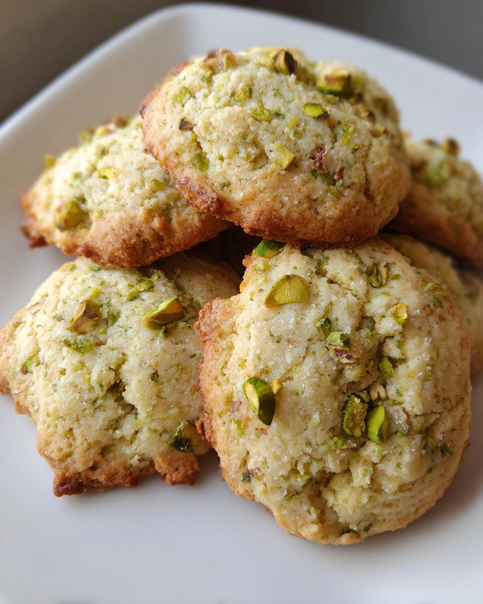 Soft & Chewy Pistachio Cookies - detail 1