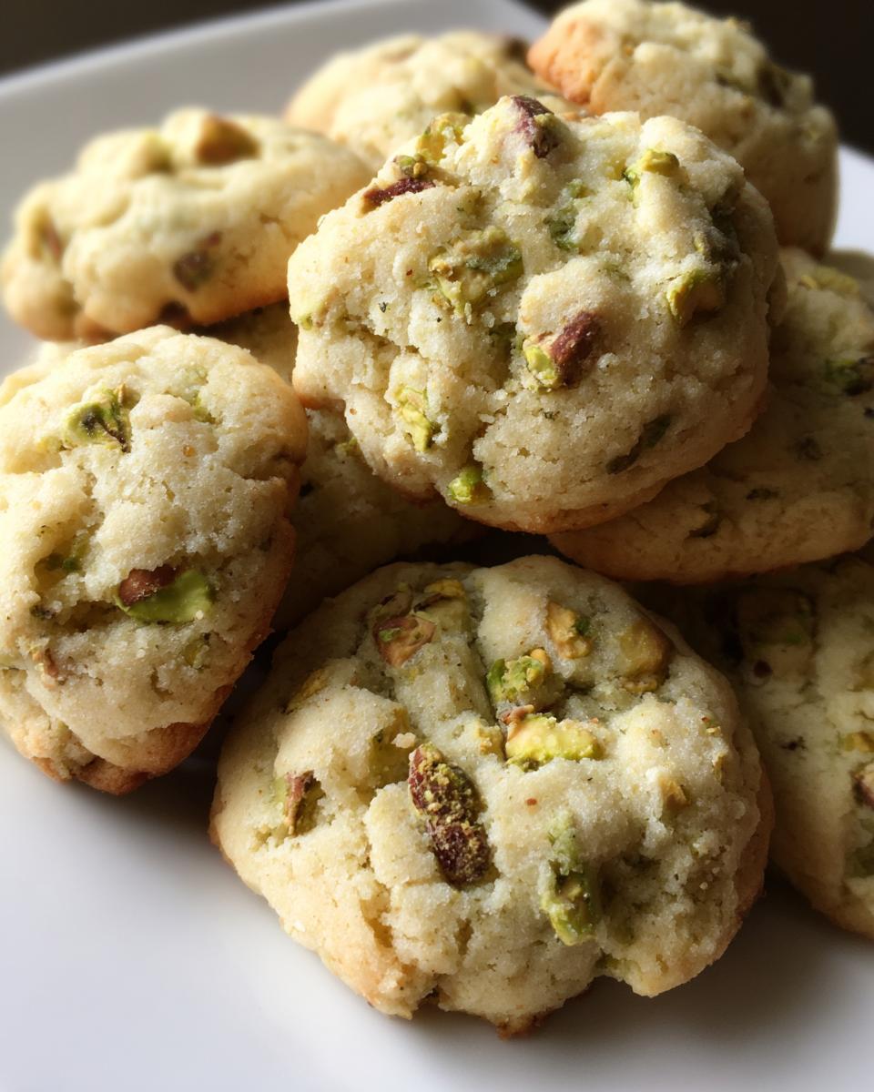 Soft & Chewy Pistachio Cookies - detail 2