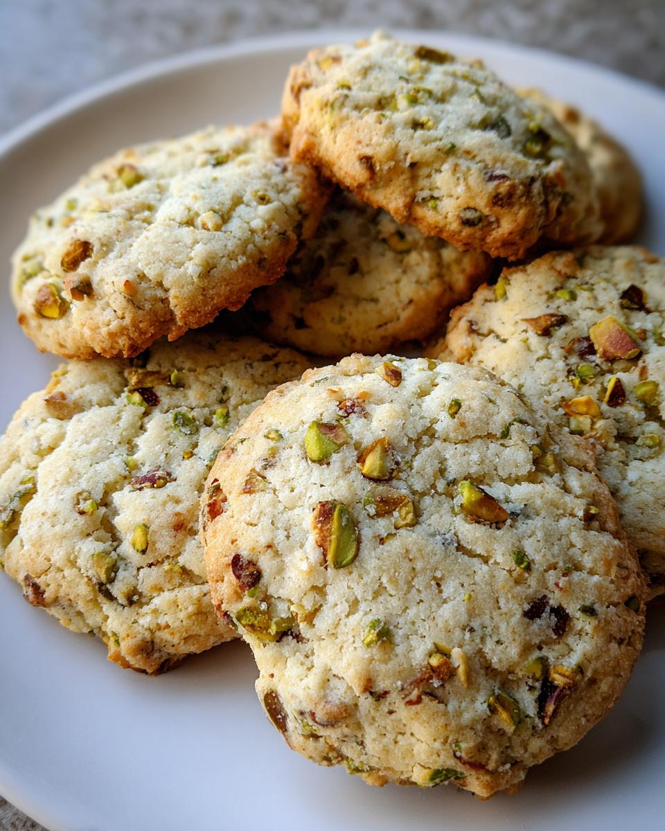 Soft & Chewy Pistachio Cookies - detail 3