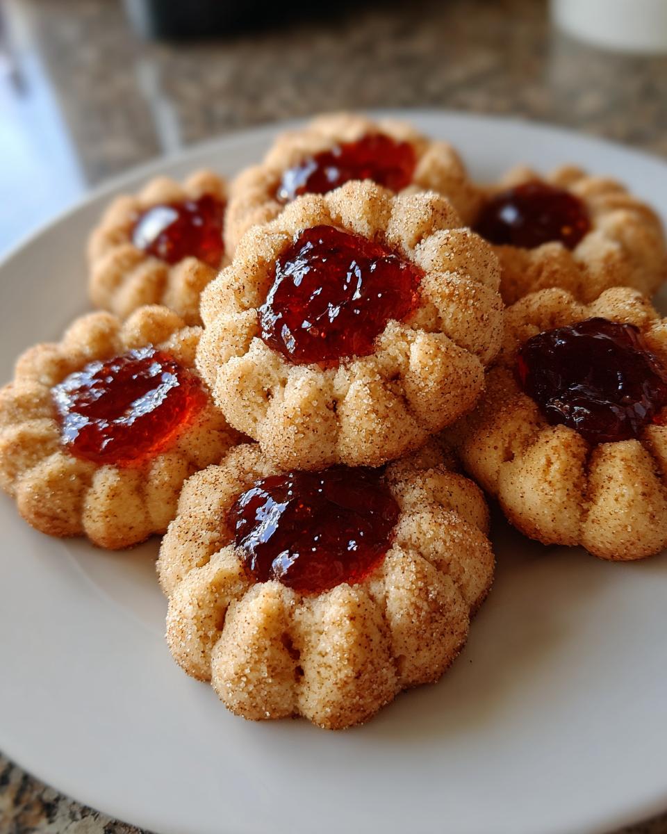Spiced Jam Spritz Cookies - detail 1