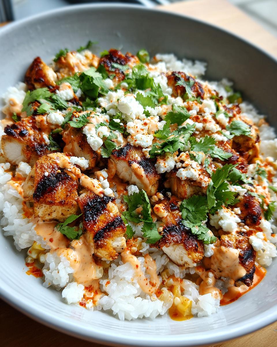 Street Corn Chicken Rice Bowl Recipe - detail 1