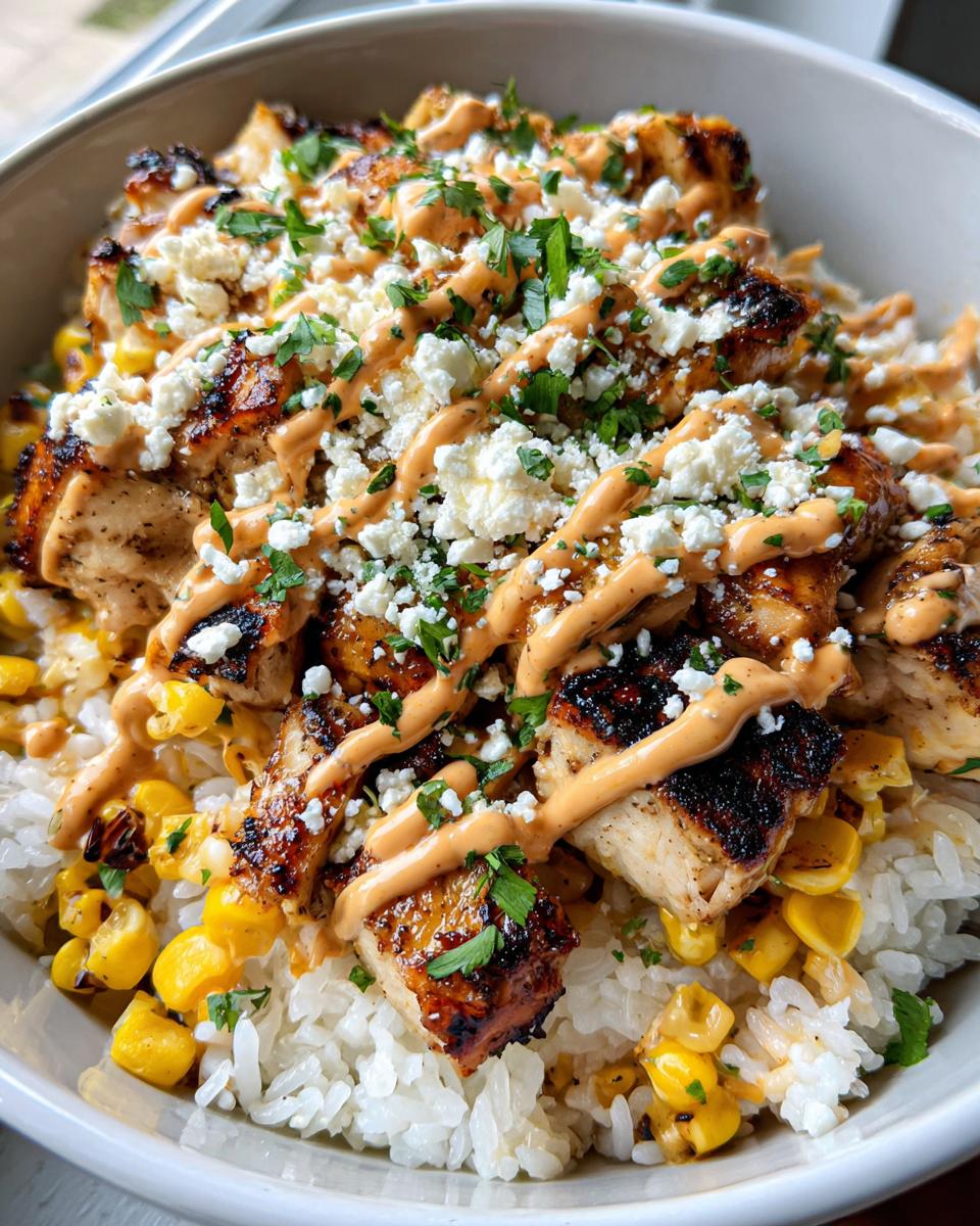 Street Corn Chicken Rice Bowl Recipe - detail 2