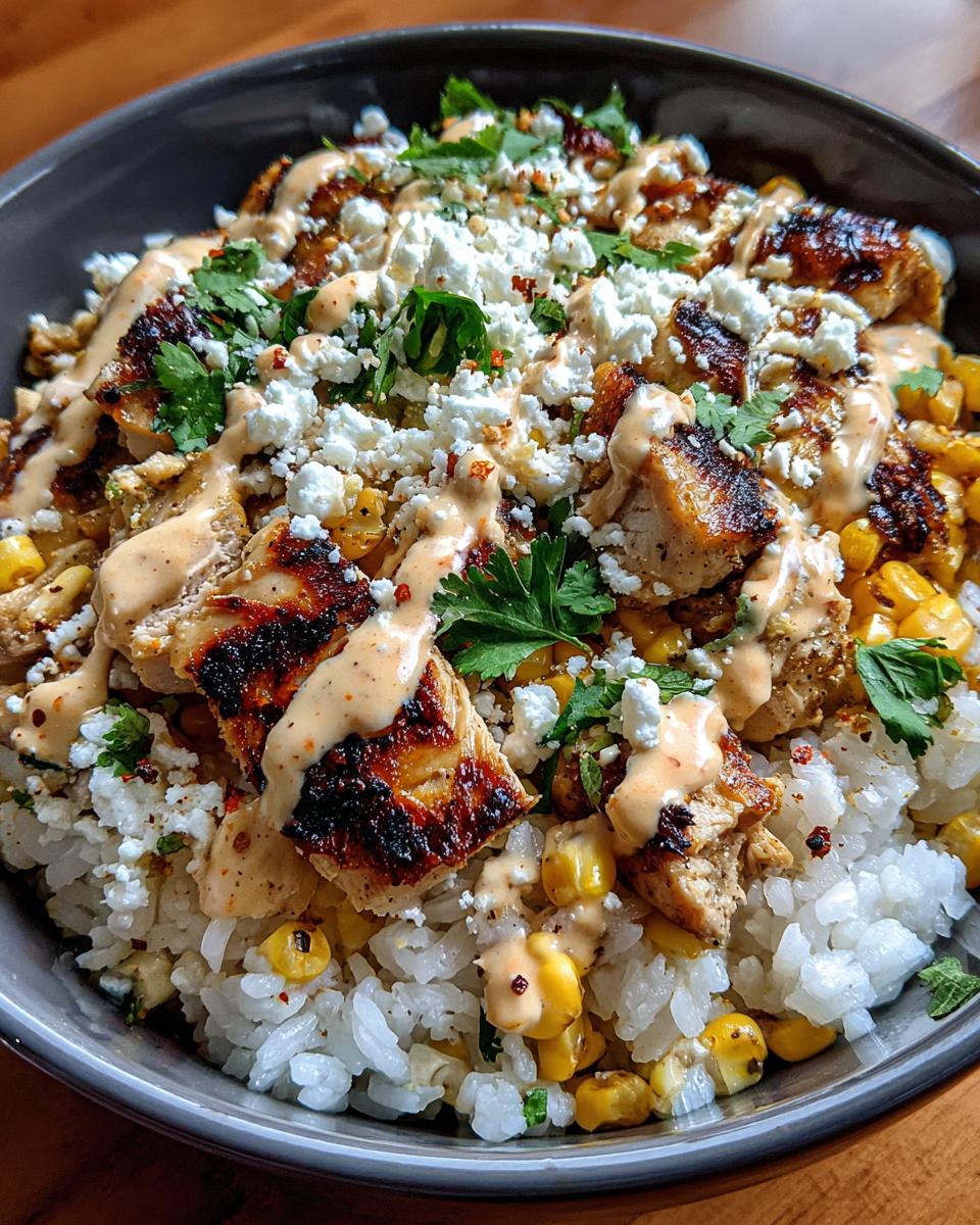 Street Corn Chicken Rice Bowl Recipe - detail 3