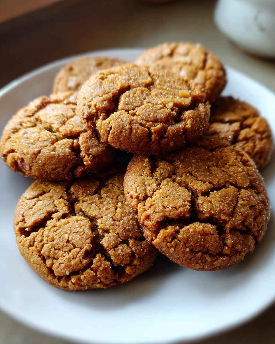 date almond butter cookies - detail 2