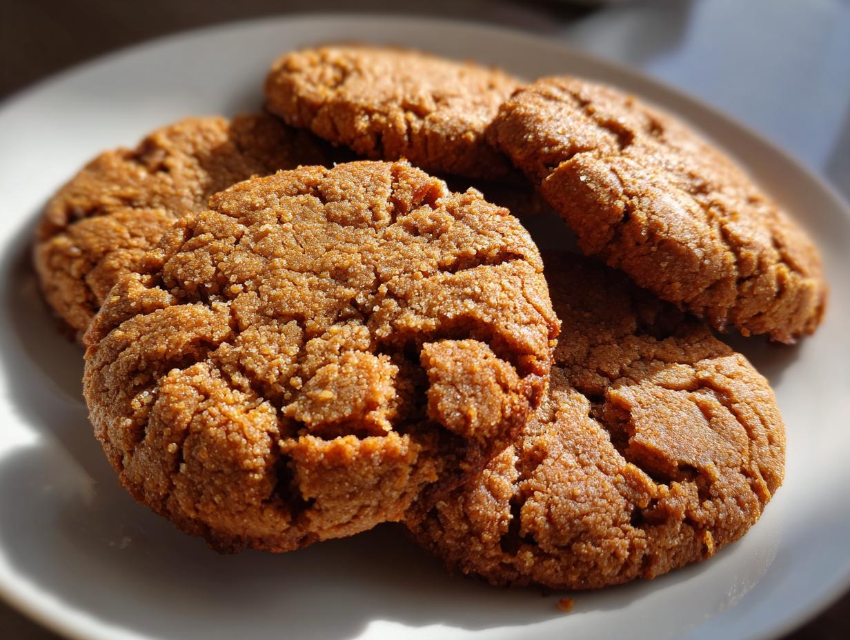 date almond butter cookies