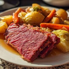 Mouthwatering 8-Hour Slow Cooker Corned Beef Masterpiece