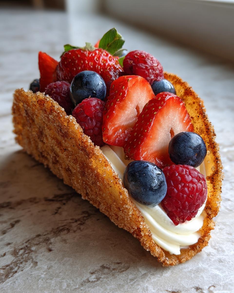 Berrylicious Cheesecake Tacos - detail 1