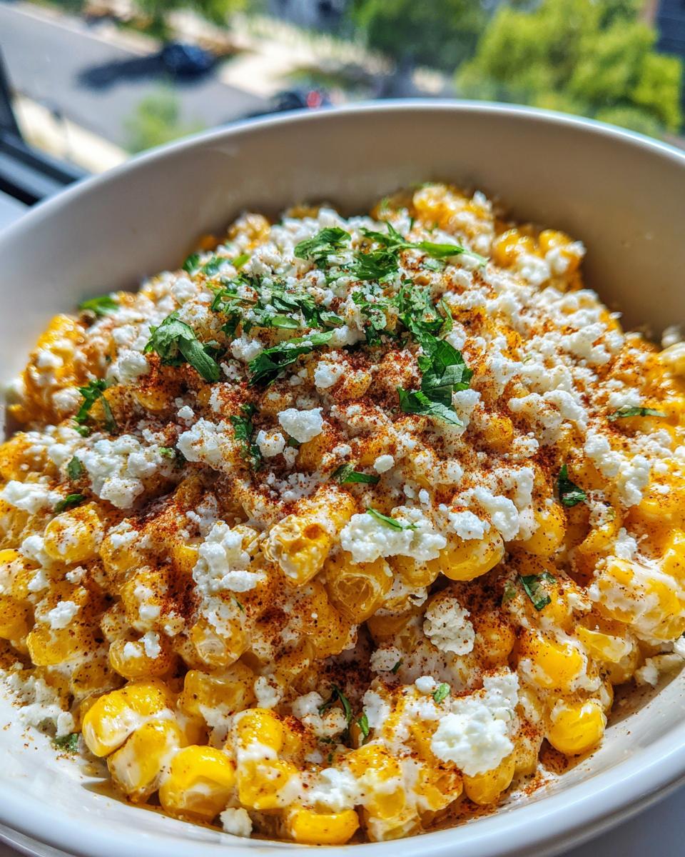 Classic Mexican Street Corn Off the Cob - detail 1