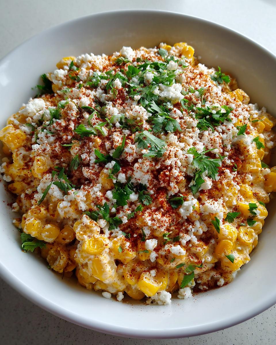 Classic Mexican Street Corn Off the Cob - detail 3