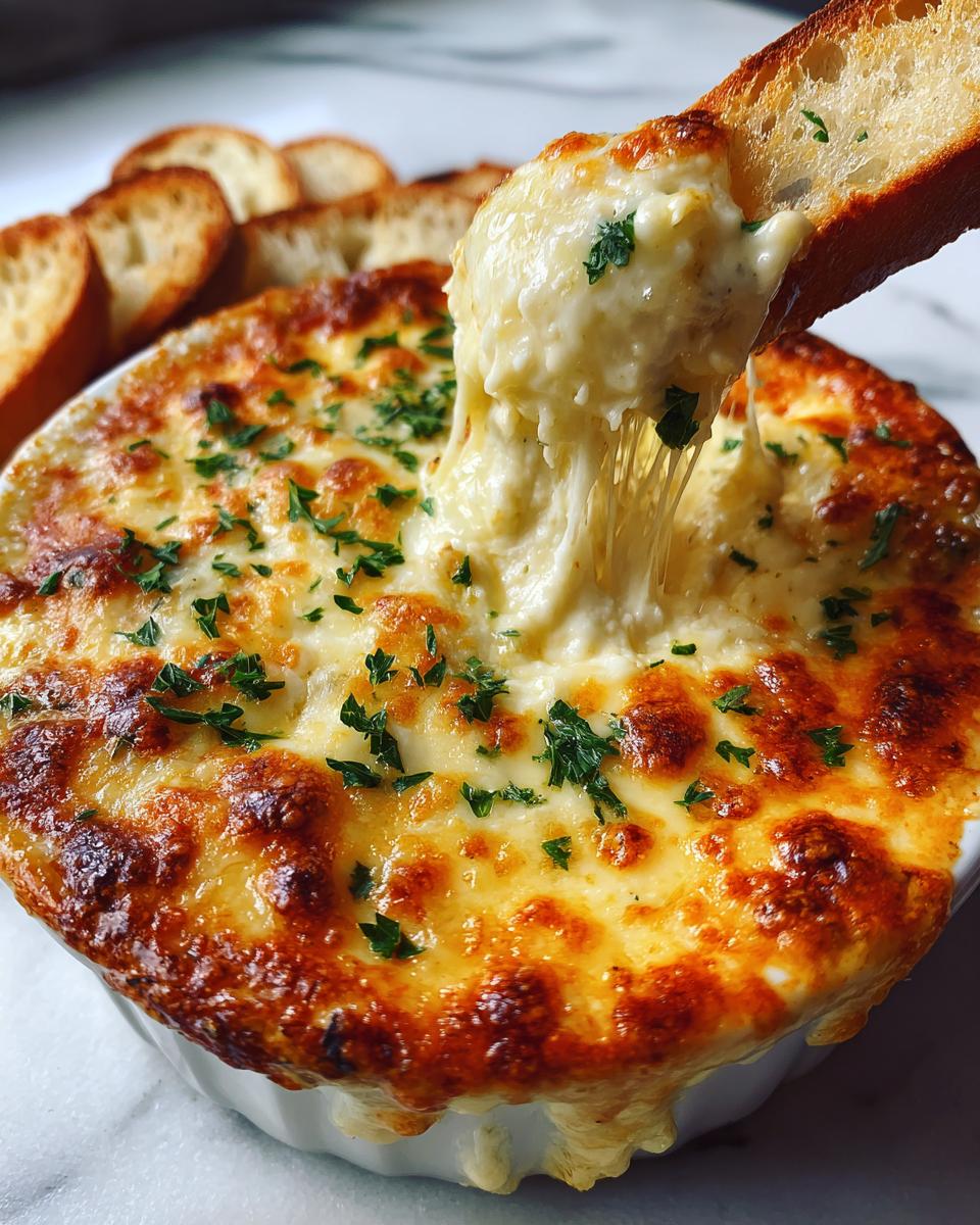 Copycat Olive Garden Smoked Mozzarella Fonduta - detail 2