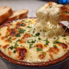 15-Minute Copycat Olive Garden Smoked Mozzarella Fonduta Heaven