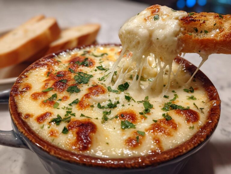 Copycat Olive Garden Smoked Mozzarella Fonduta