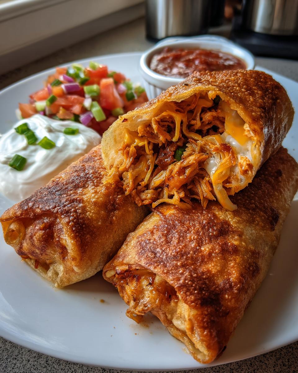 Delicious Chicken Chimichangas - detail 2