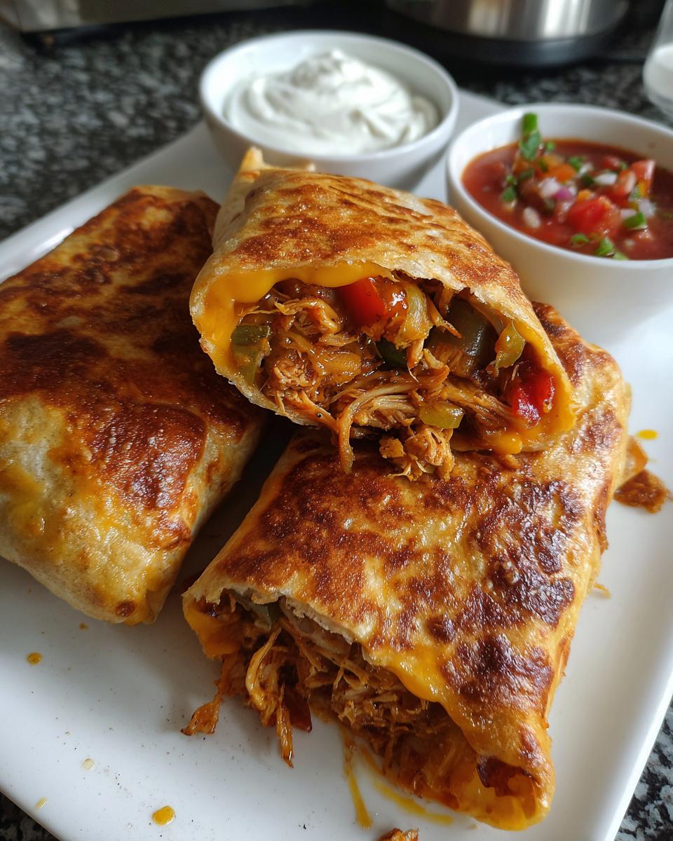 Delicious Chicken Chimichangas - detail 4