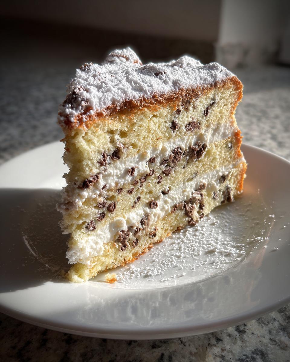 Easy Cannoli Cake - detail 2