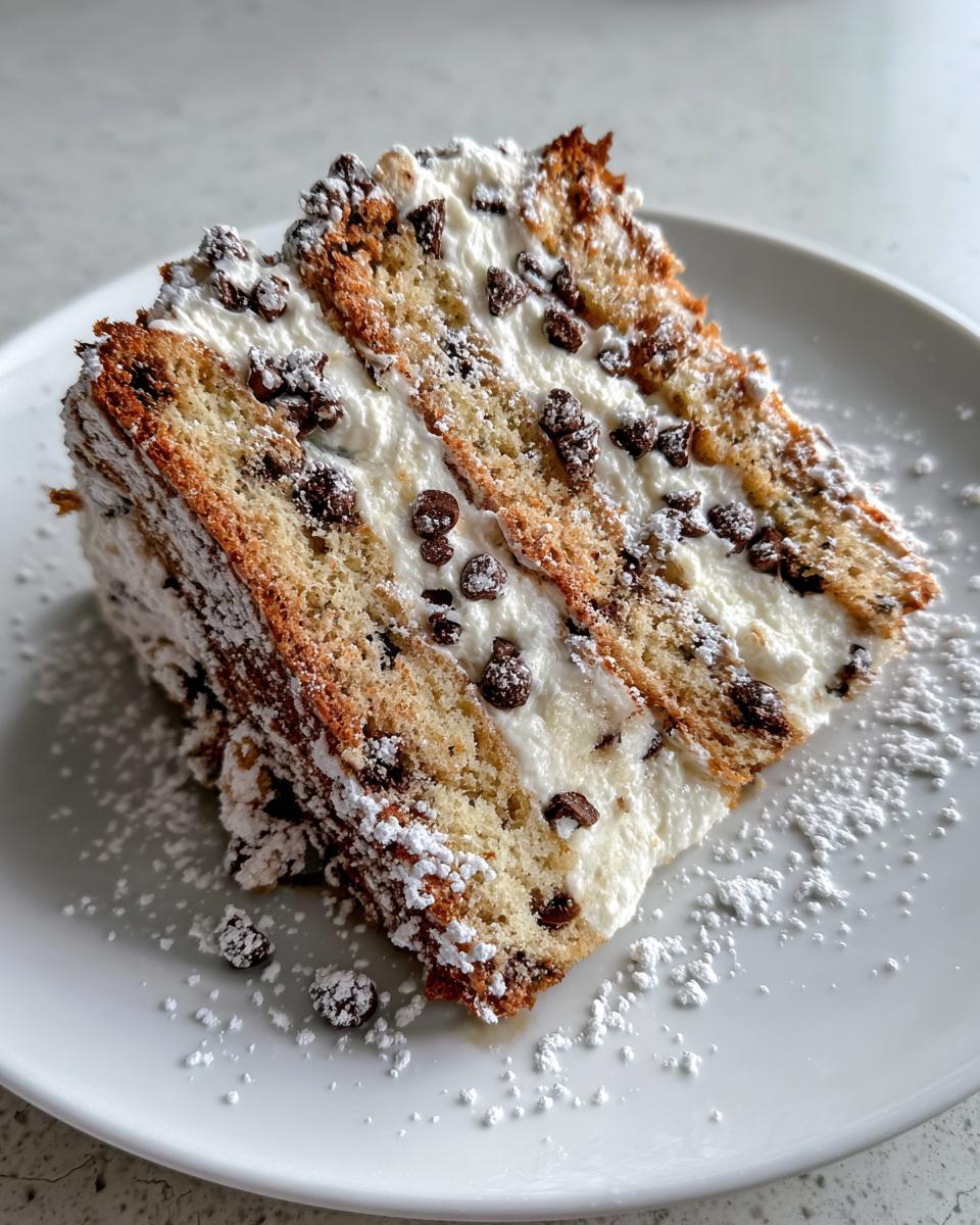 Easy Cannoli Cake - detail 3