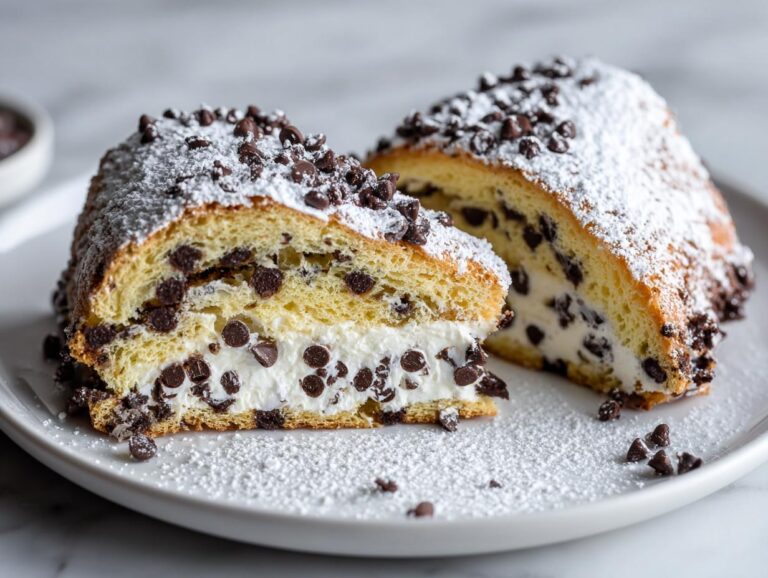 Easy Cannoli Cake
